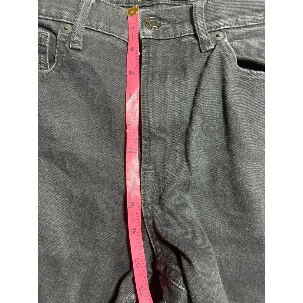 EVERLANE Jeans Men's 32 Black The Slim Jean Stretch Ankle Hemmed 32x27‎ *altered